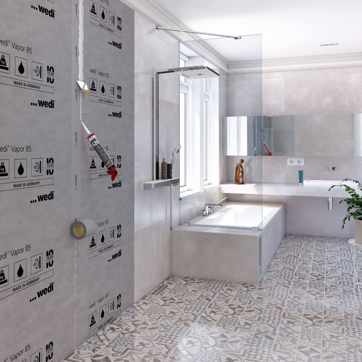 wedi Bauplatte Vapor